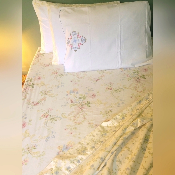 VINTAGE Full/Double Size 5pc Bedding Curation - Picture 8 of 13